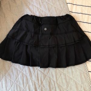 Lululemon ruffle running skort